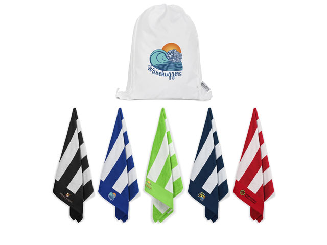 Branded high quality beach towels from Ignition Marketing's Branded Range