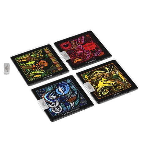 Beautiful African theme coasters from Ignition Marketing